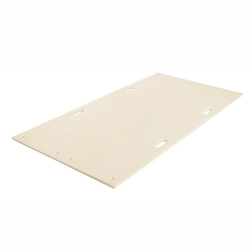 Smooth Side Ground Protection Mats Clear 3/4 Inch x 4x8 Ft.