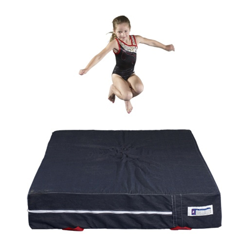 Fluffy Denim Gymnastic Mat 60x80x12 Inches