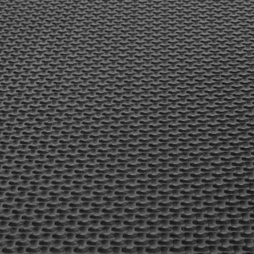 Home Exercise and Floor Play Mat 7/8 Inch black texture