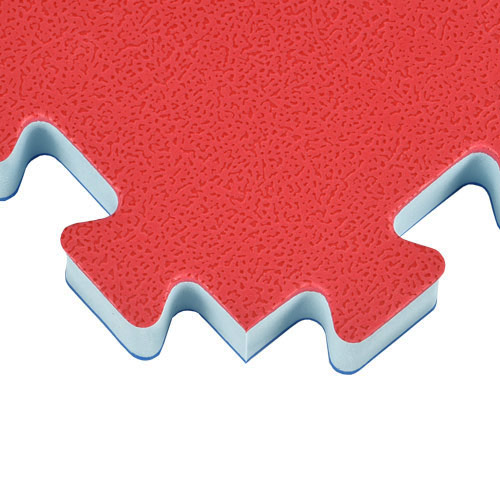 Home Karate Sport Foam Tile 1 Inch close corner.