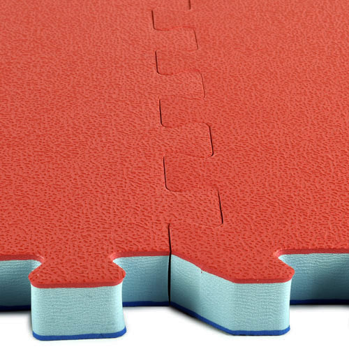 Home Karate Sport Foam Tile 1 Inch interlock connected.