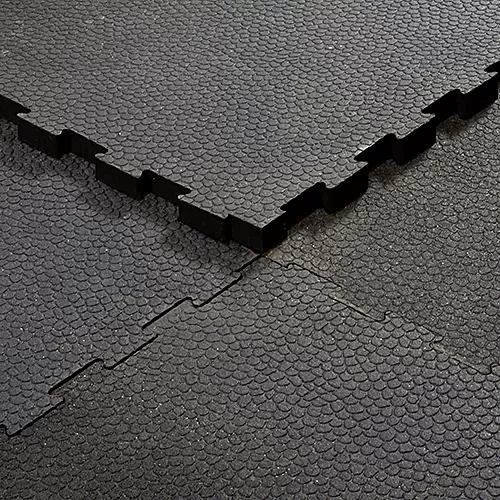 Thick Rubber Vibration Reduction Floor Tiles as Deadlift Mats