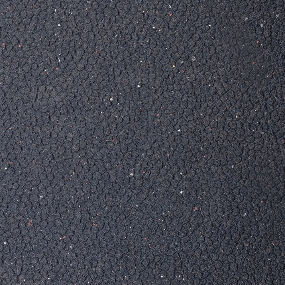 close up of top view of cobblestone textured rubber horse stall mats