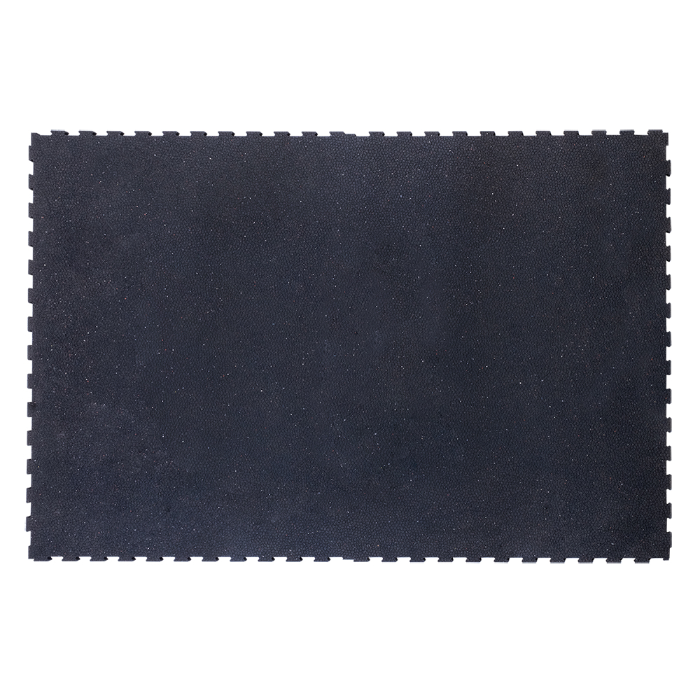 4x6 interlocking rubber stall mat on white background