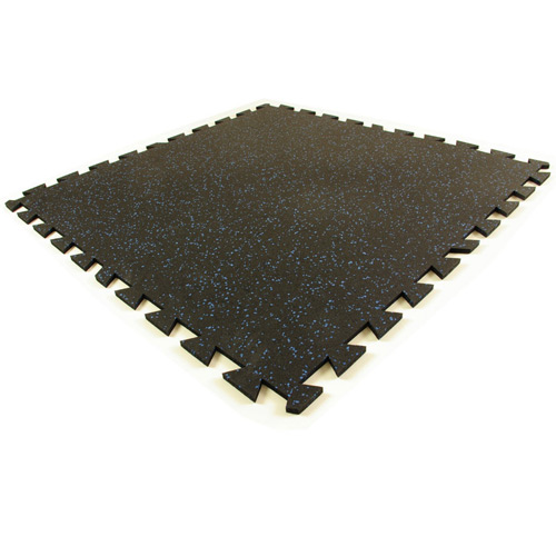 Geneva Rubber Tile 3/8 Inch 10% Color tile.