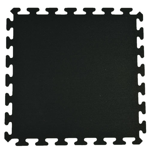Interlocking Rubber Tile Gmats Black
