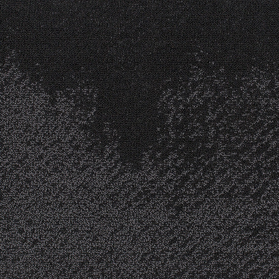 Burnished Commercial Carpet Tile .325 Inch x 50x50 cm Per Tile Noir color close up