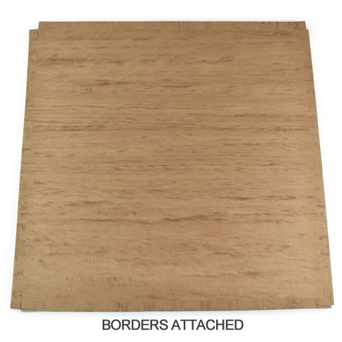 Martial Arts Karate Mats 1 Inch thick with full with borders attached