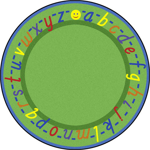 Alphascript 7 feet 7 inches green oval