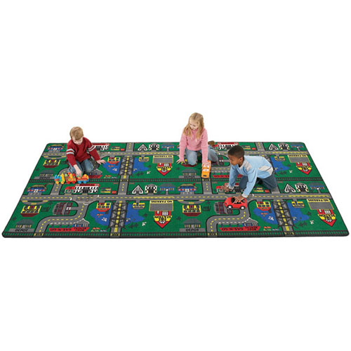 Places To Go Kids Rug 12 x 6 feet