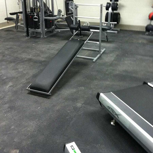 Rubberlock Floor Tiles All Sizes per SF weight room.
