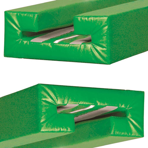 Channel-Style I-Beam Pad ends.