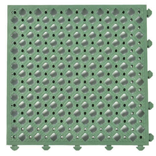 Green Perforated Wet Area Floor Tile