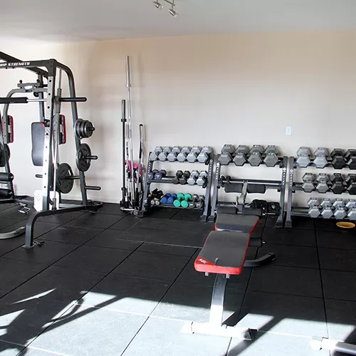 ultratile specialty weight room flooring