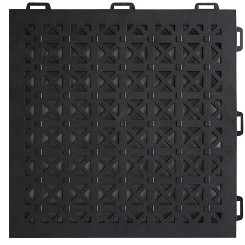 Perforated Black StayLock Tile
