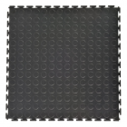 Coin Top Home Floor Tile Black or Dark Gray 8 tiles thumbnail
