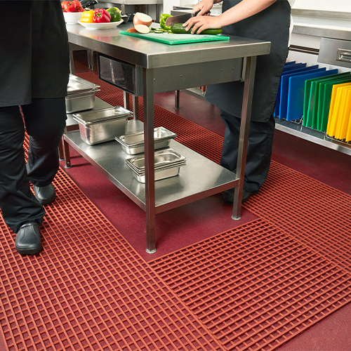 Herongripa Slip Resistant Matting Roll 2 x 16 ft Roll Commercial Kitchen