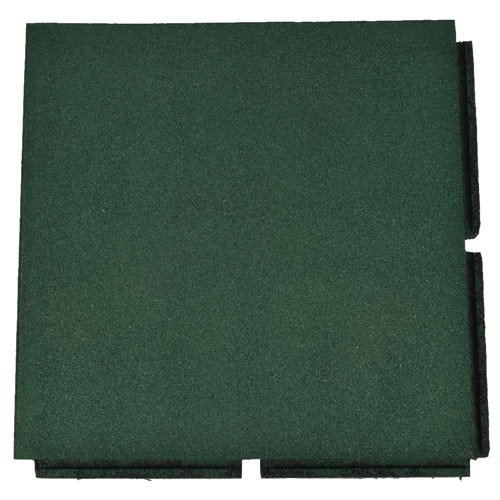 Blue Sky Rubber Playground Tile 2.75 Inch Colors standard green.