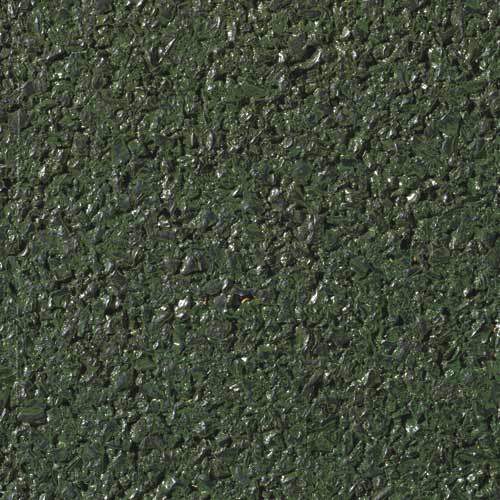 Max Playground Rubber Tile 2.5 inch Green texture