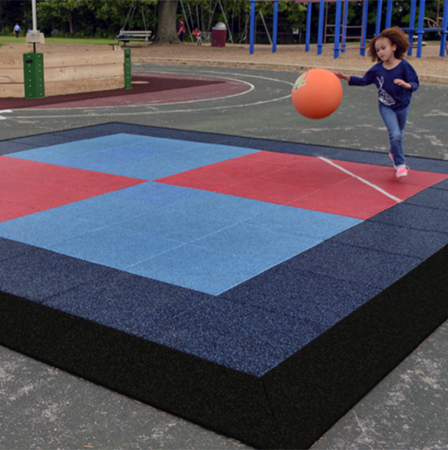 Playing Ball ADA Access Ramp Kit for dBTile and Max Playground