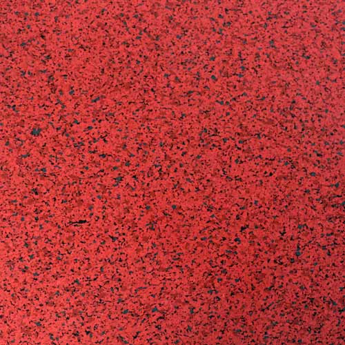 Max Playground Rubber Tile Daybright 2.5 inch Colors Cardinal.