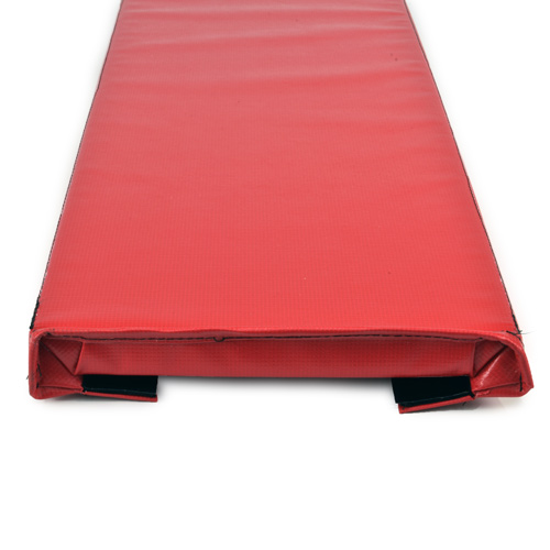 I Beam Channel Wrap Pad 6 inch Face 6 ft High 1.25 inch 14 oz top.