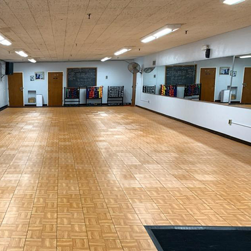 Portable Dance Floor Tiles full tile for dance studio light oak