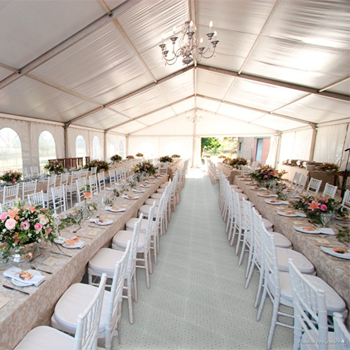 Portable Floor Tiles 12x12  used in outdoor wedding event