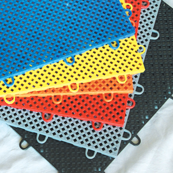 Garage Floor Tiles Auto Perforated