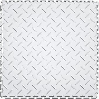 Modular Garage Floor Soft Diamond White