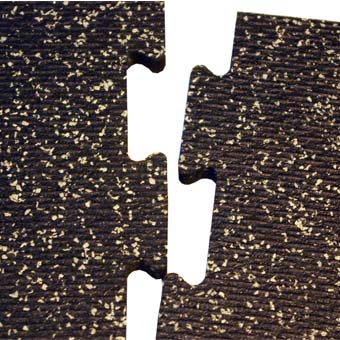 Rubber Floor Mat Rubberlock Close Up