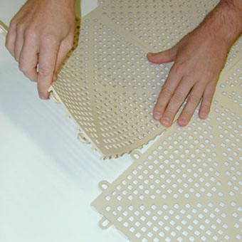 Shower Tile Soft Flex assembly