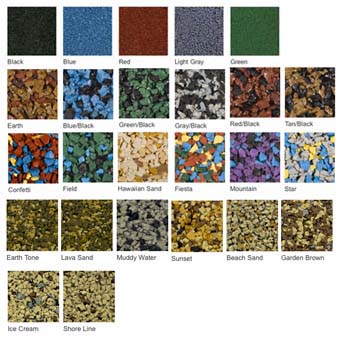 Kids Kushion Tile Colors