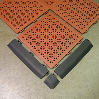 Non Slip Borders Black