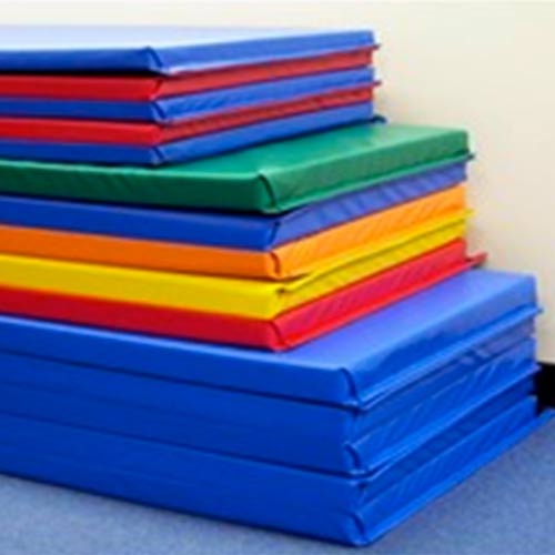 gymnastics mat stack