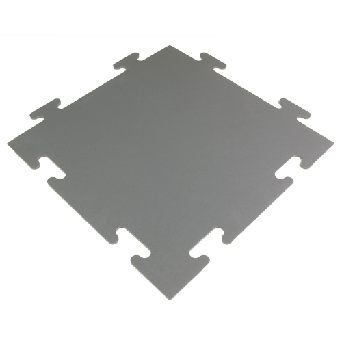 Protect All Interlocking Floor Tile Grays one tile.