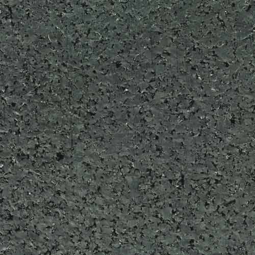 Rubber Flooring Rolls 8 mm 25 Ft Black Stocked Texture