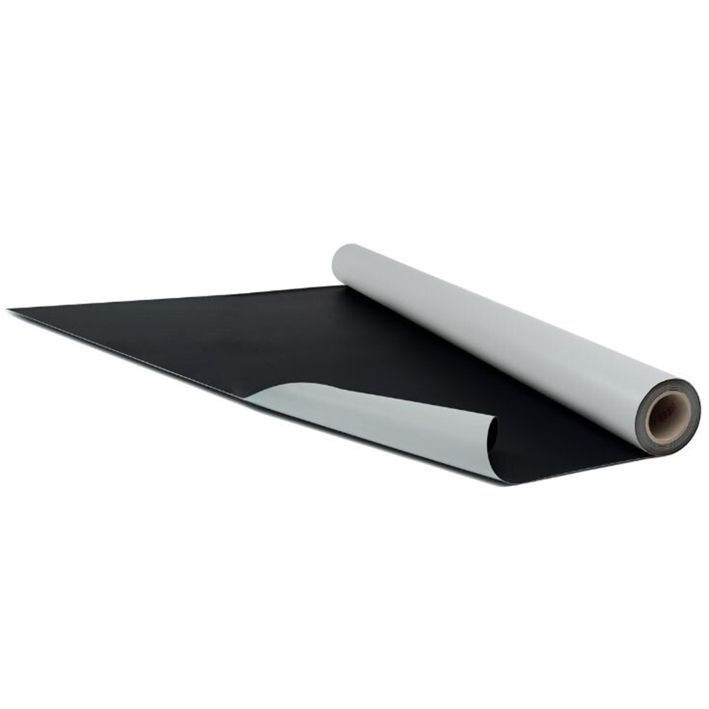 Rosco Duette Floor Reversible 1.2 mm per LF roll of black and gray