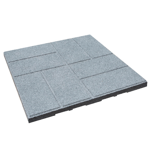 Rubber Paver Tiles Rubber Patio Tile for Outdoor