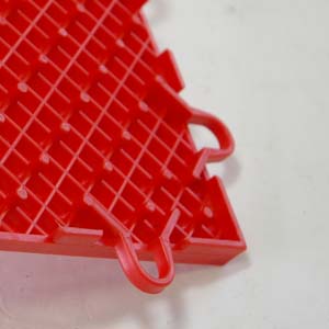Auto Perforated Tile Plastic Garage Tile
