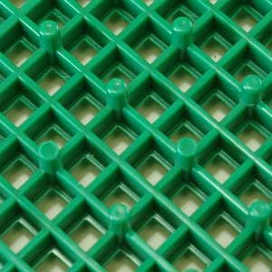 Auto Perforated Tile Plastic Garage Tile