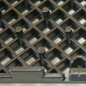 Auto Perforated Tile Plastic Garage Tile