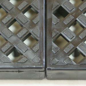 Auto Perforated Tile Plastic Garage Tile