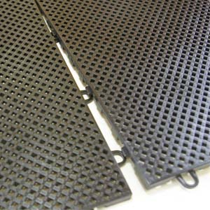 Auto Perforated Tile Plastic Garage Tile