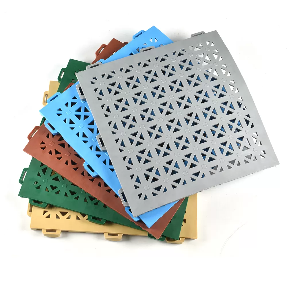Staylock pvc outdoor tiles colors
