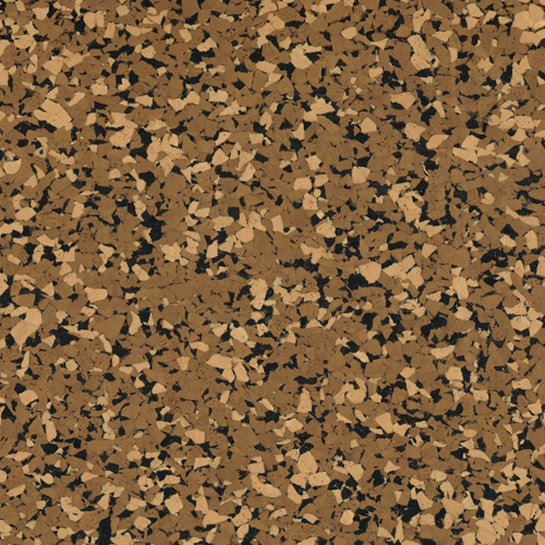 Sterling Athletic Rubber Tile 1.25 Inch 95% Premium Colors Sierra Brown Full