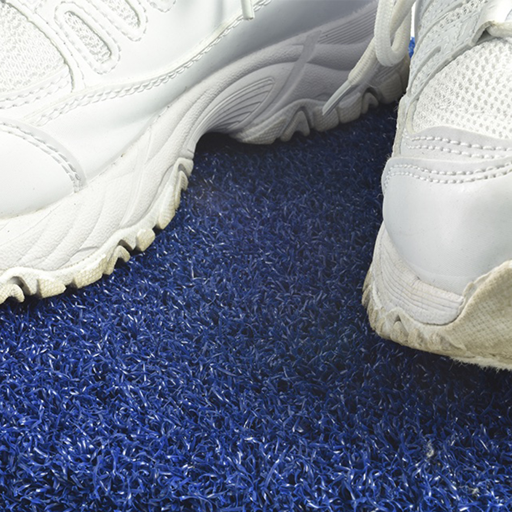 Greatmats Gym Turf Value 3/4 Inch x 15 Ft. Wide - Florida Blue shoes