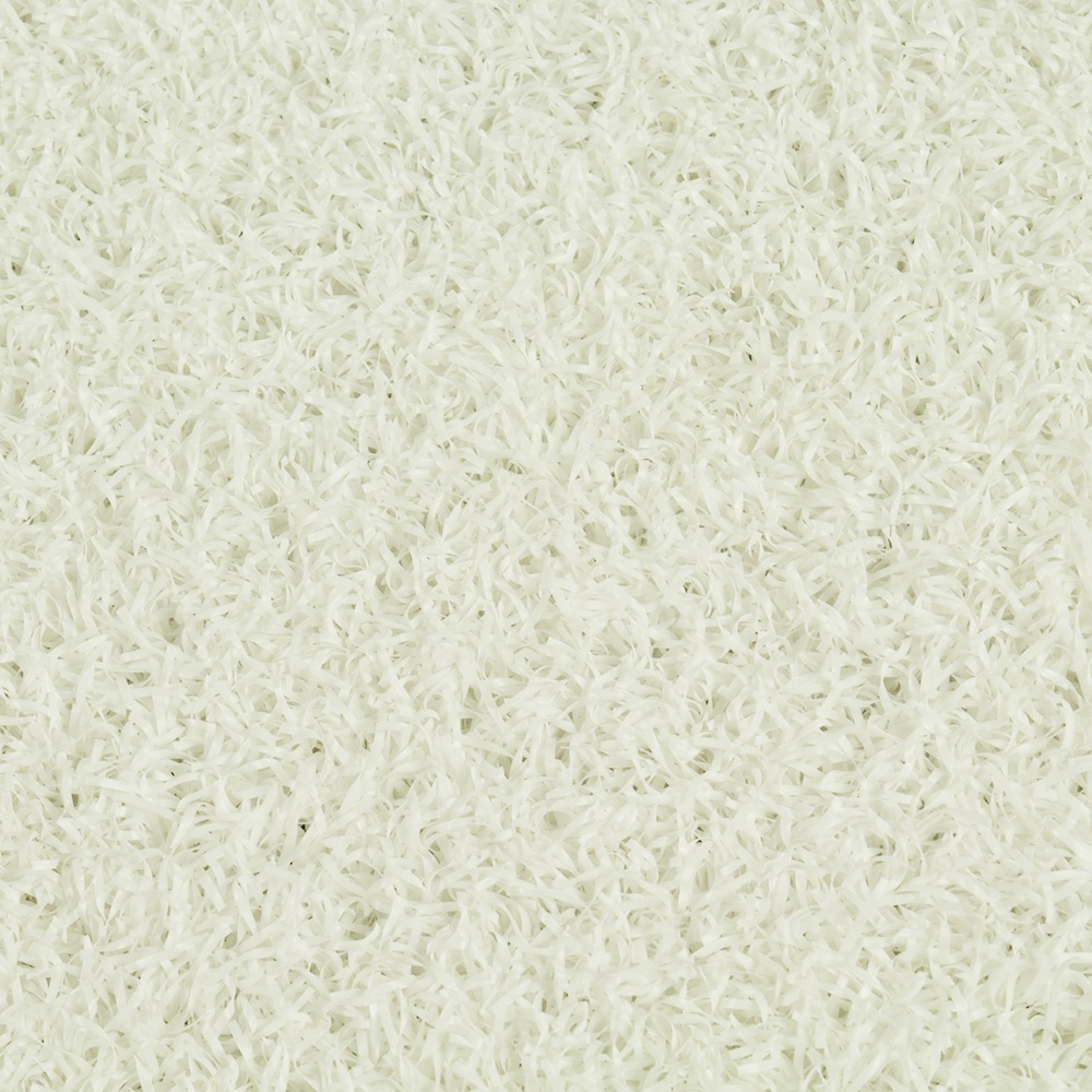 Greatmats Gym Turf Value 3/4 Inch x 15 Ft. Wide 5 mm Foam - White Texutre top surface