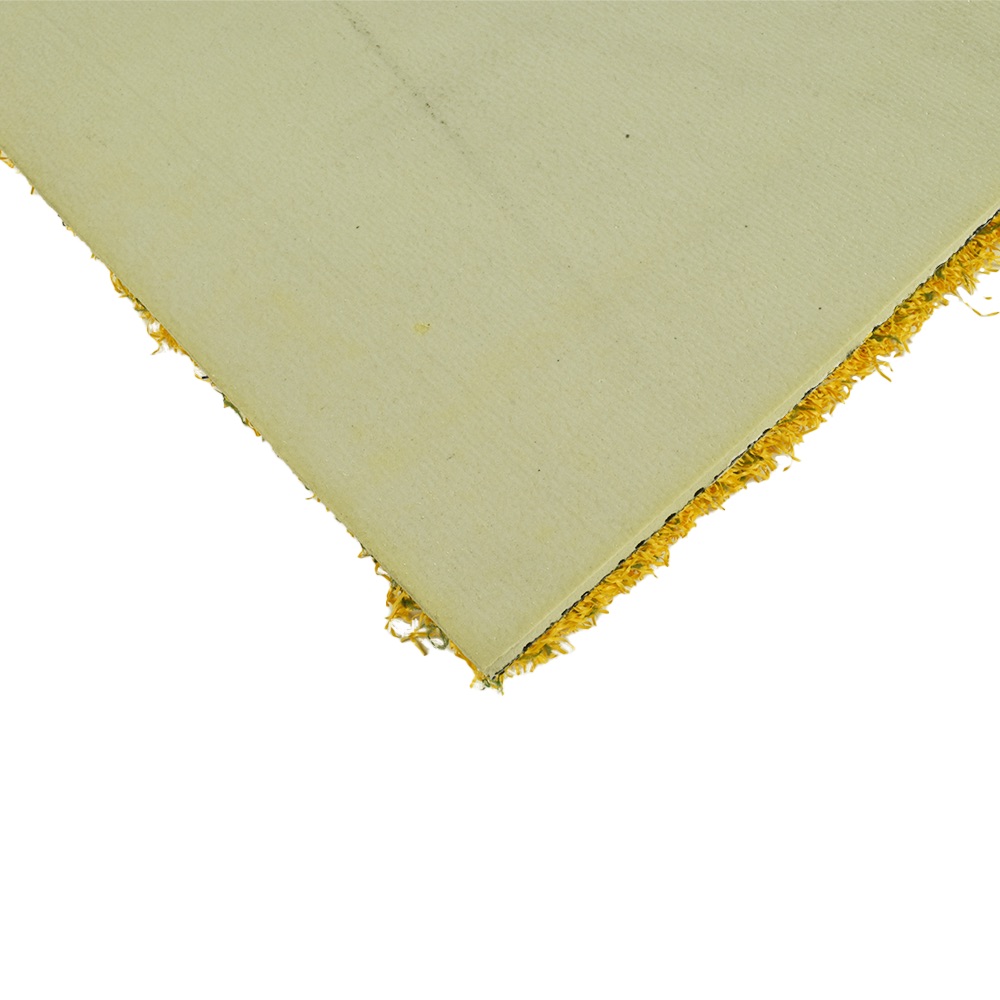 Foam Padded Bottom Greatmats Gym Turf Value 3/4 Inch x 15 Ft. Wide 5 mm Foam - Yellow