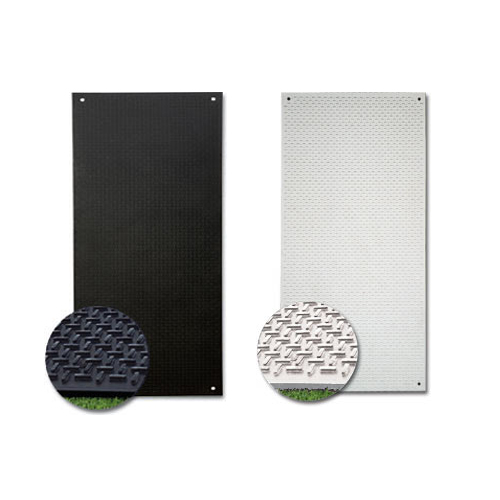 VersaMats Diamond Foot 3x8 ft Black showing colors.
